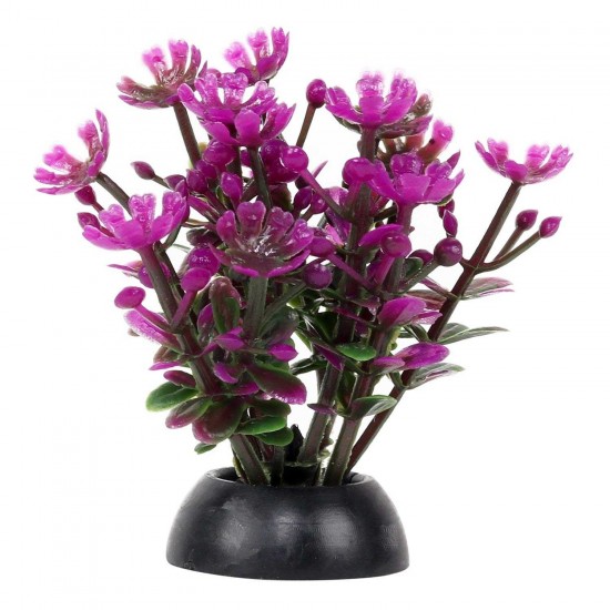 Aquarium Artificial Mini Plant 6 in 1 Pack