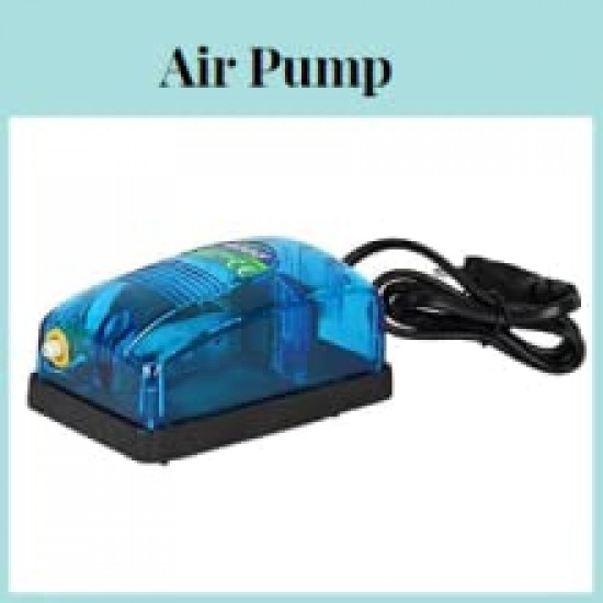 Ultra-Quiet Aquarium Air Pump with Good Airflow for Efficient Oxygenation - Suitable for Small to Large Fish Tanks Ultra-Quiet Aquarium Air Pump with Good Airflow for Efficient Oxygenation - Suitable for Small to Large Fish Tanks