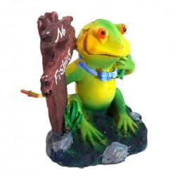 Aquarium Frog Toy with Air Bubble Arrangement Aquarium Frog Toy with Air Bubble Arrangement