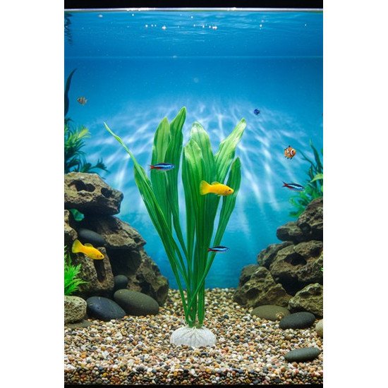 Artificial Aquarium Decoration Plant – 10cm, 1 Pc