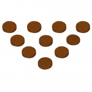 Cocopeat/Agropeat Coins (pack of 10 Pcs.) Use for Fast Germination of Your Flower Seeds and Vegetable Seeds.