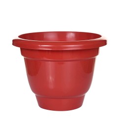 Garden Plastic Pot 8 Inch (6 Pcs Set) for Indoor or Outdoor use | Plastic Pot UV treated,100% virgin plastic, light weight, Durable and long lasting
