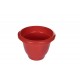 Garden Plastic Pot 10 Inch (6 Pcs Set) for Indoor or Outdoor use | Plastic Pot UV treated,100% virgin plastic, light weight, Durable and long lasting.