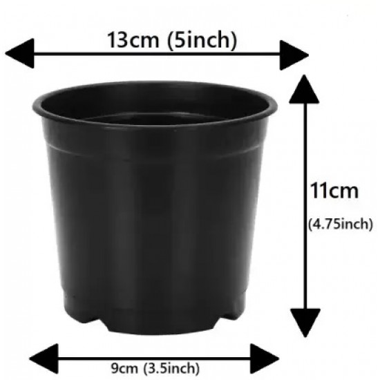 Nursery Grower Pot 5 Inch (6 Pcs. Set) | Durable for Indoor or Outdoor Use | Perfect for Your Home Garden. Nursery Grower Pot 5 Inch (6 Pcs. Set) | Durable for Indoor or Outdoor Use | Perfect for Your Home Garden.
