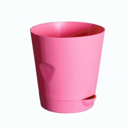 4-Inch Self-Watering Indoor Plant Pink Pots Set of 2 | Low Maintenance Flower Pots for Home & Balcony Decor. 4-Inch Self-Watering Indoor Plant Pink Pots Set of 2 | Low Maintenance Flower Pots for Home & Balcony Decor.